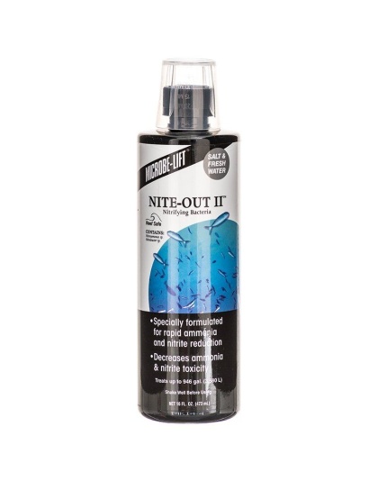 Microbe-Lift Nite Out II for Aquariums - 16 oz