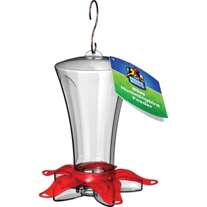 More Birds Bliss Plastic Hummingbird Feeder - 13 oz capacity