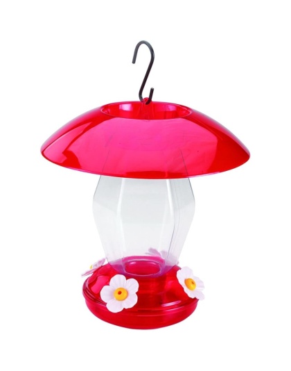 More Birds Jubilee Plastic Hummingbird Feeder - 20 oz capacity