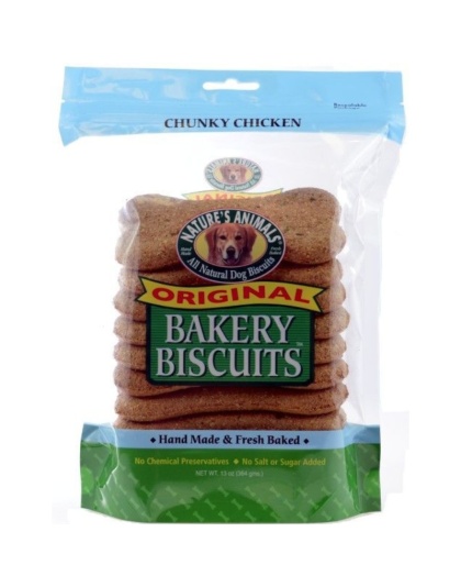 Natures Animals Orihinal Bakery Buscuits Chunky Chicken - 13 oz