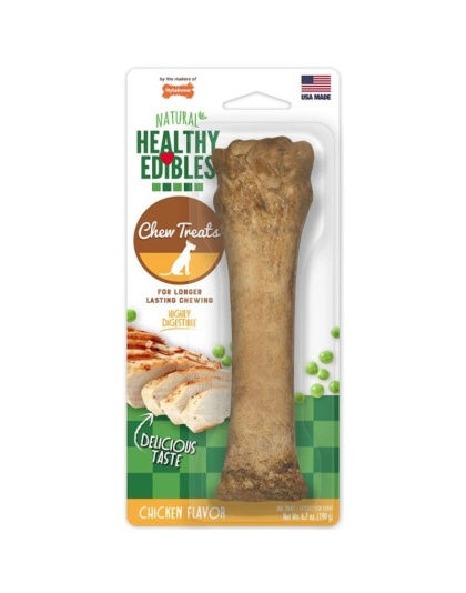 Nylabone Healthy Edibles Chews Chicken Flavor Souper - 1 count