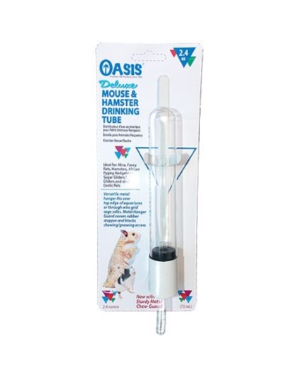 Oasis Mouse & Hamster Drinking Tube Glass - 2.4 ounce