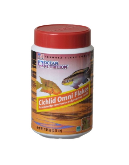 Ocean Nutrition Cichlid Omni Flakes - 5.5 oz