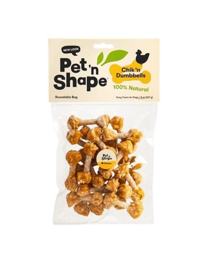 Pet 'n Shape Chik 'n Dumbbells Dog Treats - 8 oz