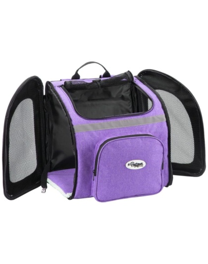 Petique Backpacker Pet Carrier Orchid - 1 count