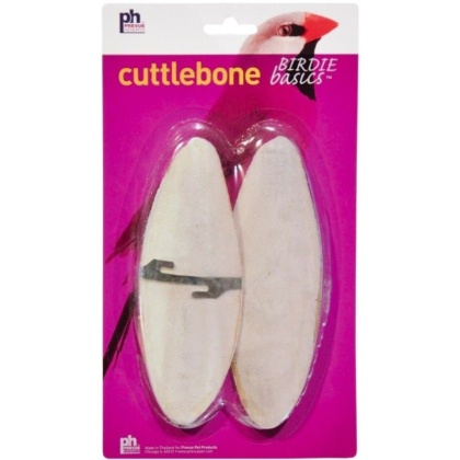 Prevue Cuttlebone Birdie Basics Large 6in. Long - 2 count