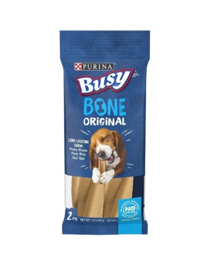 Purina Busy Bone Real Meat Dog Treats Original - 7 oz