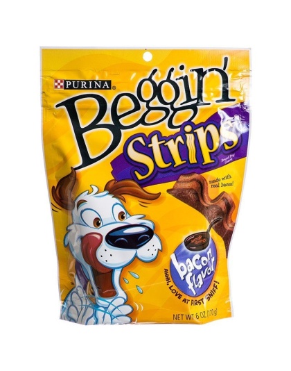 Purina Beggin' Strips - Bacon Flavor - 6 oz