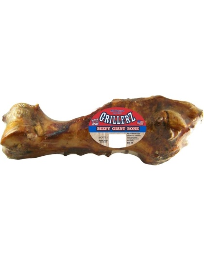 Grillerz Smoked Beefy Giant Bone Dog Treat - 1 count