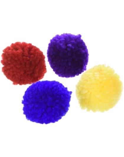 Spot Wool Pom Poms with Catnip Cat Toy - 1 count