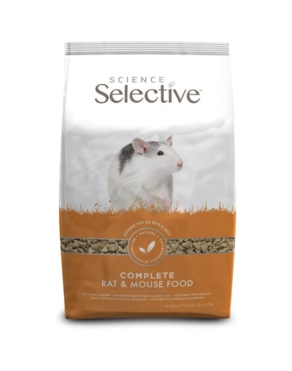 Supreme Science Selective Complete Rat & Mouse Food - 4.4 lbs