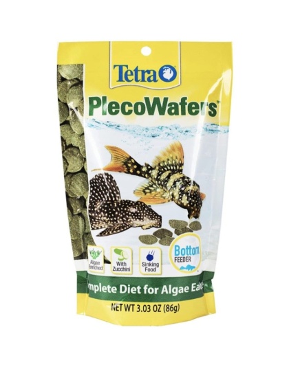 Tetra Pleco Wafers Complete Algae Eater Diet - 3.03 oz