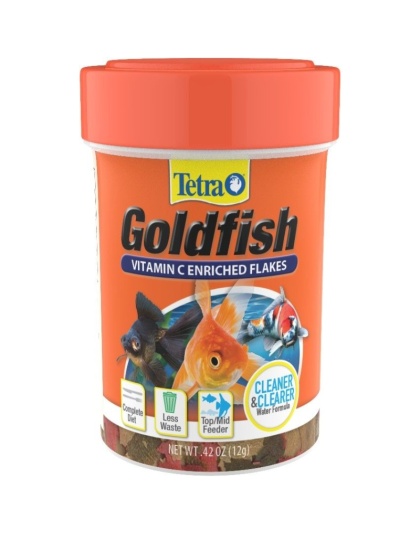 Tetra Goldfish Vitamin C Enriched Flakes - 0.42 oz