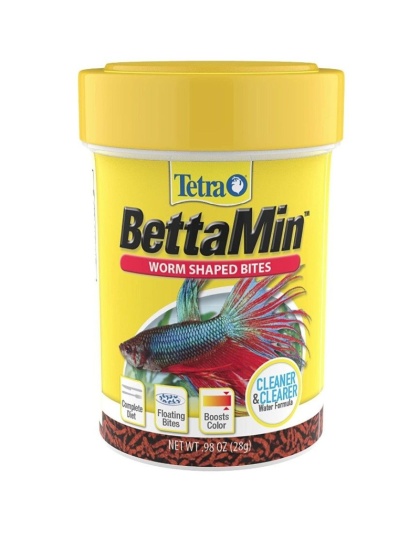 Tetra Betta Worm Shaped Bites - 0.98 oz