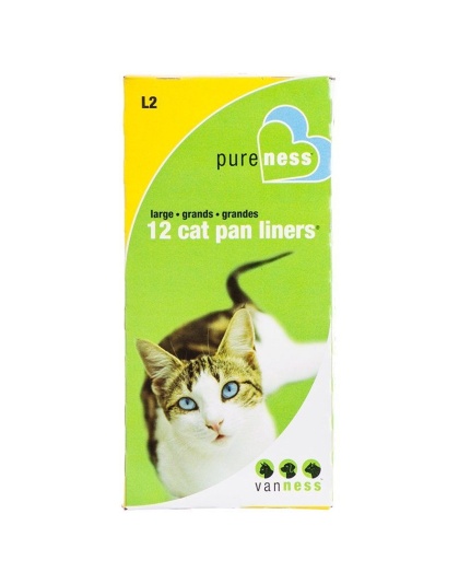 Van Ness Cat Pan Liners - Large (12 Pack)