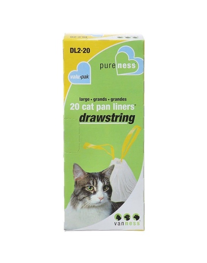 Van Ness Drawstring Cat Pan Liners - Large (20 Pack)