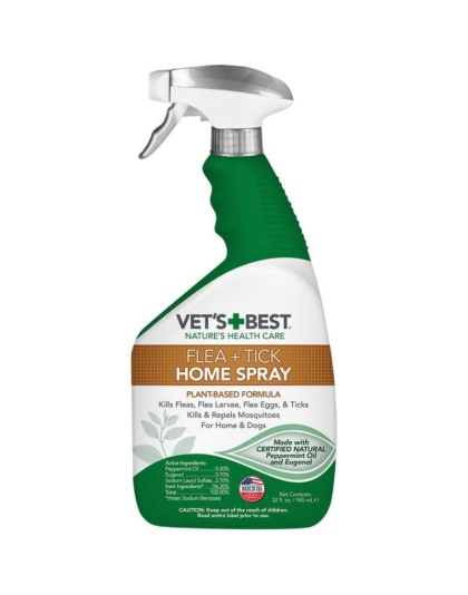 Vet's Best Flea & Tick Home Spray - 32 oz