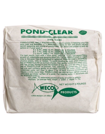 Weco Pond-Clear - 5 lbs