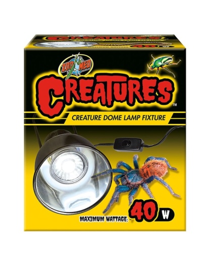 Zoo Med Creatures Creature Dome Lamp Fixture - 40 watt