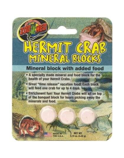 Zoo Med Hermit Crab Mineral Blocks - 1 count