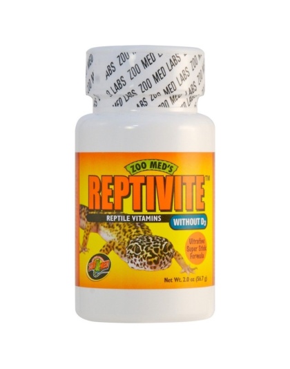 Zoo Med Reptivite Reptile Vitamins without D3 - 2 oz