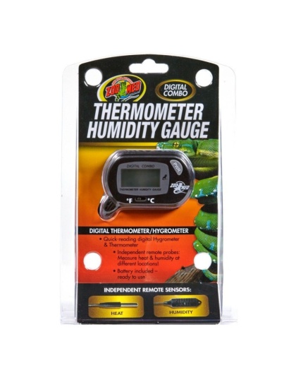 Zoo Med Digital Combo Thermometer Humidity Gauge - 1 Pack