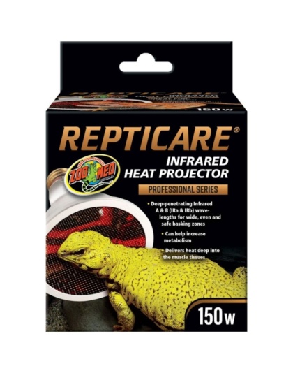 Zoo Med ReptiCare Infrared Heat Projector - 150 watt