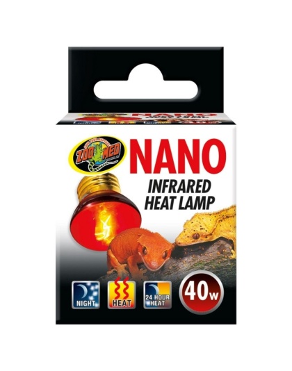 Zoo Med Nano Infrared Heat Lamp - 40 Watt