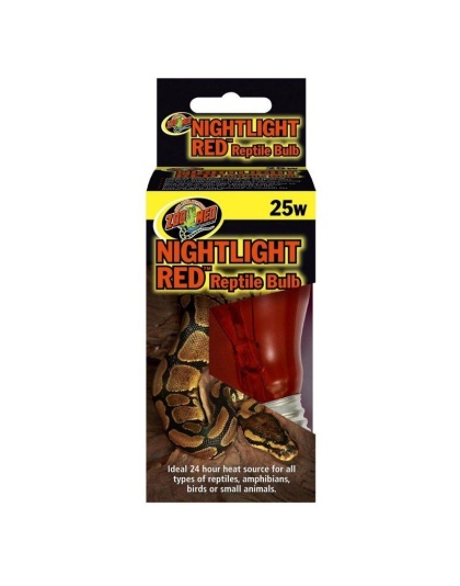 Zoo Med Nightlight Red Reptile Bulb - 25 Watts