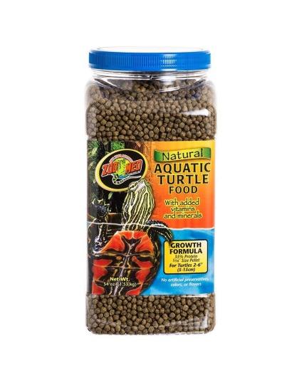 Zoo Med Natural Aquatic Turtle Food (Pellets) - 54 oz