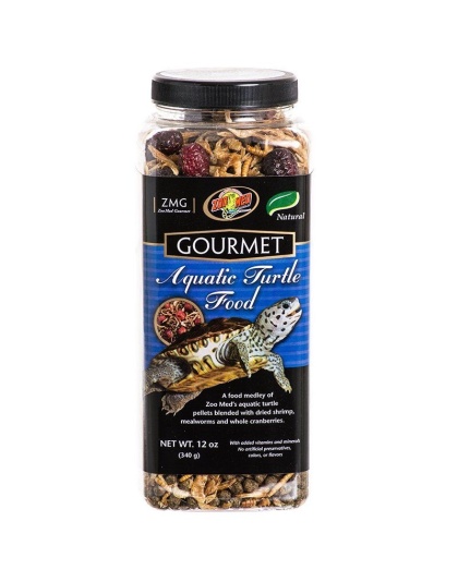 Zoo Med Gourmet Aquatic Turtle Food - 12 oz