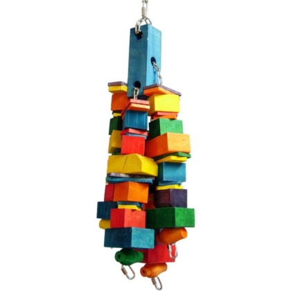 Zoo-Max Big J Wood Bird Toy Large - 1 count