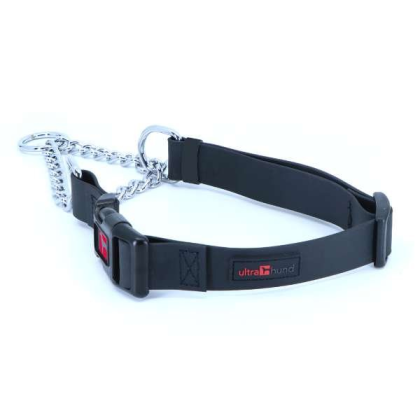 Black - Play Martingale Collar - 16"-22" x 1"