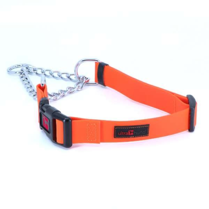 Orange - Play Martingale Collar - 16"-22" x 1"