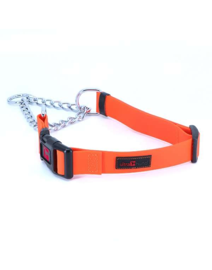 Orange - Play Martingale Collar - 16"-22" x 1"