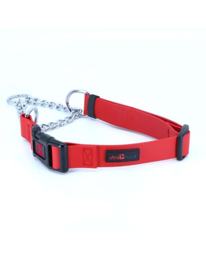 Red - Play Martingale Collar - 16"-22" x 1"