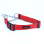 Red - Play Martingale Collar - 16"-22" x 1"