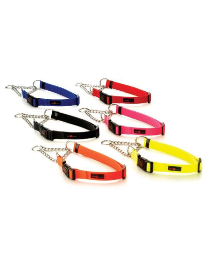 Yellow - Play Martingale Collar - 16"-22" x 1"