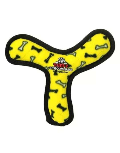 Yellow - Tuffy Ultimate Boomerang - large