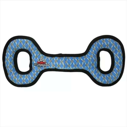 Blue - Tuffy Mega Tug Oval - Mega