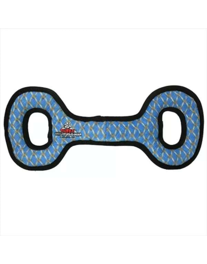 Blue - Tuffy Mega Tug Oval - Mega