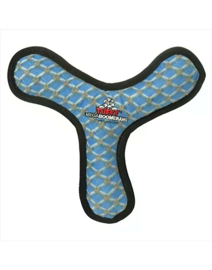 Blue - Tuffy Mega Boomerang - Mega