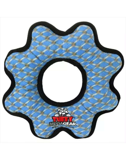 Blue - Tuffy Mega Gear Ring - Mega