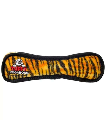 Orange & Black - Tuffy Mega Bone - Mega