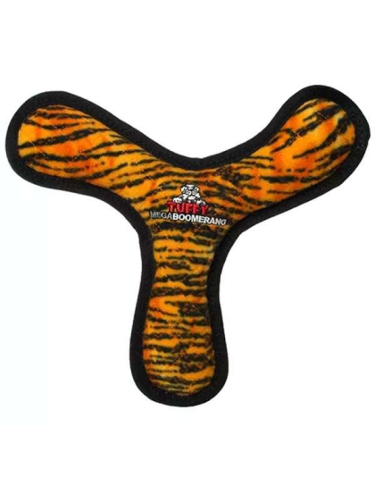 Orange & Black - Tuffy Mega Boomerang - Mega