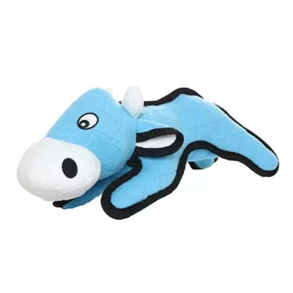 Blue - Tuffy Barnyard Cow  - large