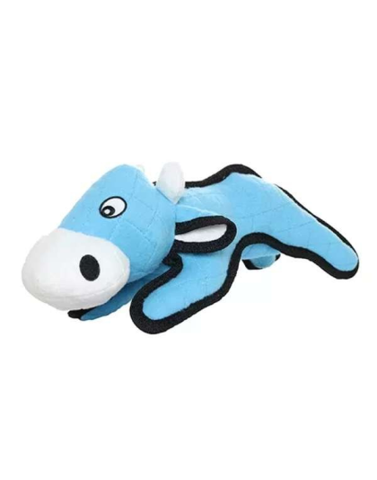 Blue - Tuffy Barnyard Cow  - large