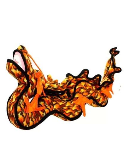 Orange & Black - Tuffy Dragon Orange - one size