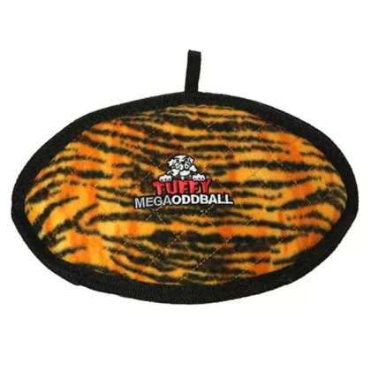 Orange & Black - Tuffy Mega Odd Ball - Mega