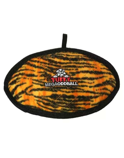 Orange & Black - Tuffy Mega Odd Ball - Mega